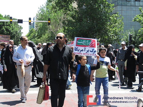 Tehran Rallies for Al-Quds, Palestine